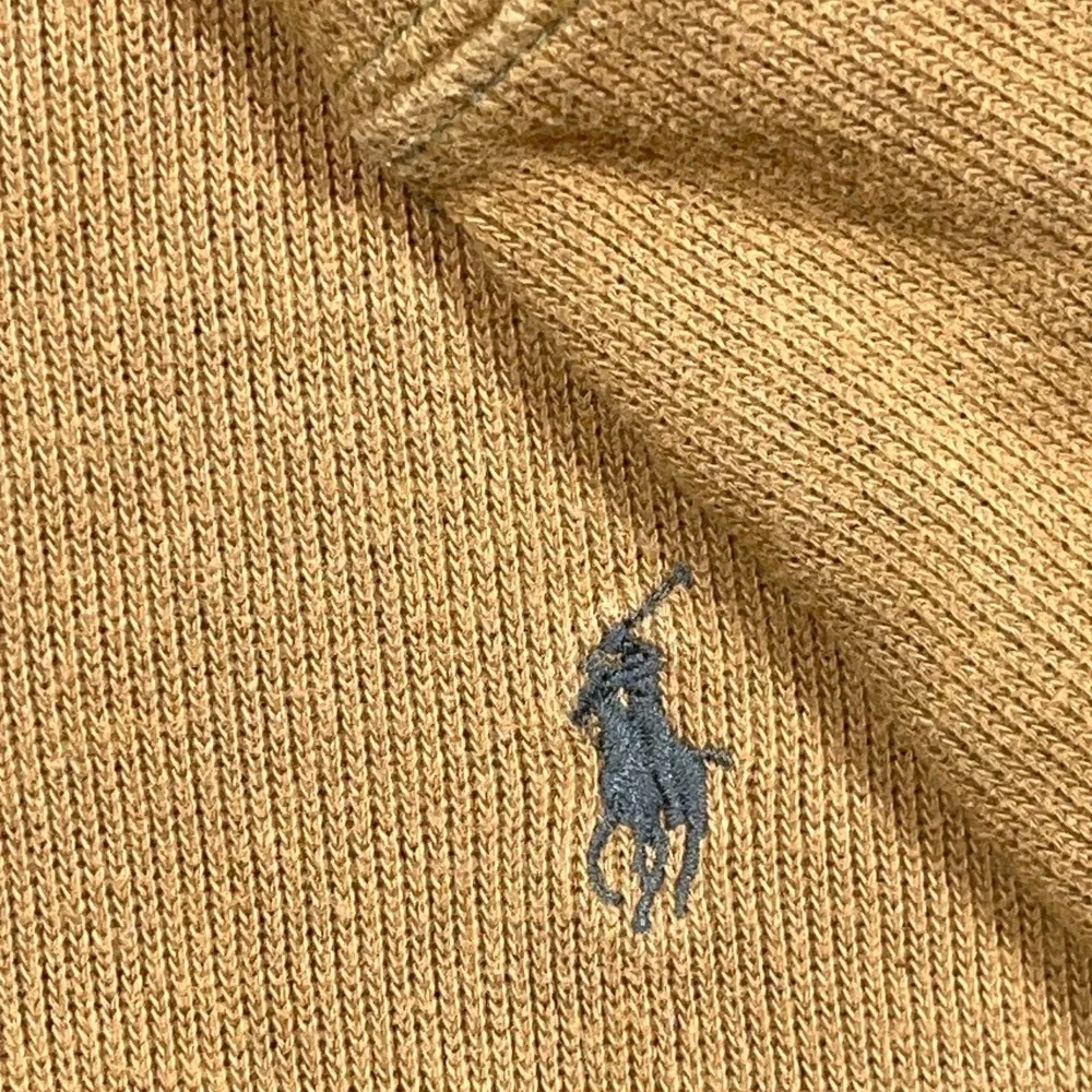 Vintage Polo‎ Ralph Lauren Sweater Men XXL 2XL Brown V Neck Soft Golf Pullover